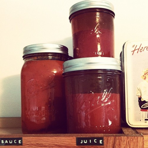 The Crock Pot (a.k.a. “Old Faithful”) makes tomato&nbsp;sauce