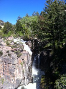 Shell Creek canyon and falls