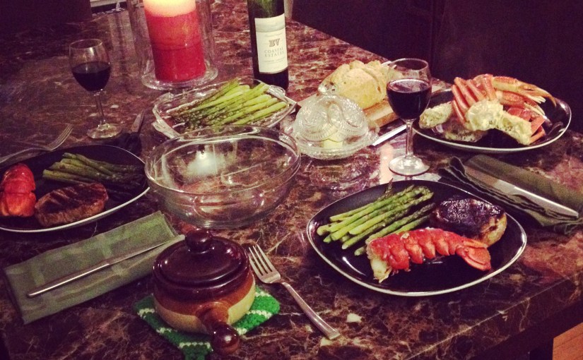 Valentine’s Day Surf and Turf on the&nbsp;Cheap