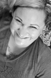 Mandy the mint-maker, among other things, on the morning of our wedding. Photo: A.Deran Photography