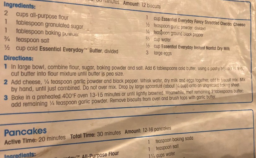 I made a recipe from the back of a box of powdered milk and it wasn’t&nbsp;terrible